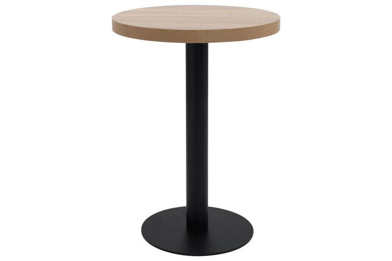 Bistrobord lysebrun 60 cm MDF - Brun - Hagemøbler & utemiljø - Hagebord - Cafébord