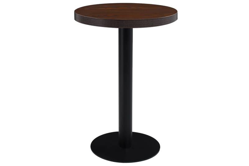 Bistrobord mørkebrun 60 cm MDF - Brun - Hagemøbler & utemiljø - Hagebord - Cafébord