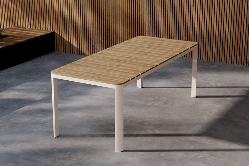 Etna Spisebord Utendørs 90x210 cm - Beige - Hagemøbler & utemiljø - Hagebord - Spisebord ute