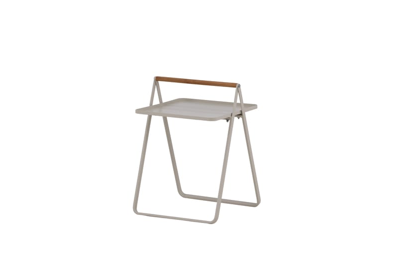 Clarin Sidebord 45 cm - Beige - Hagemøbler & utemiljø - Hagebord - Sidebord utendørs