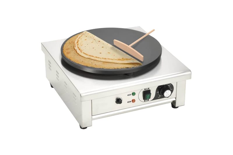 Elektrisk crÃªpejern med uttrekkbar skuff 40 cm 3000 W - Hagemøbler & utemiljø - Hagebord - Sidebord utendørs