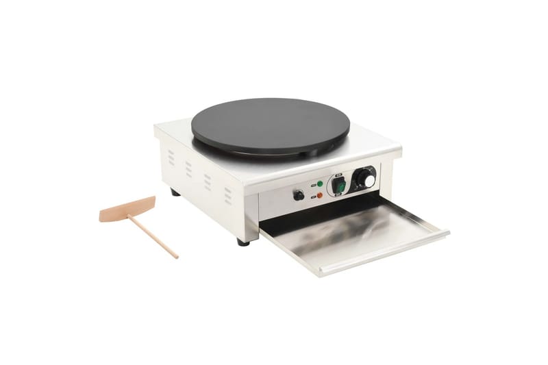 Elektrisk crÃªpejern med uttrekkbar skuff 40 cm 3000 W - Hagemøbler & utemiljø - Hagebord - Sidebord utendørs