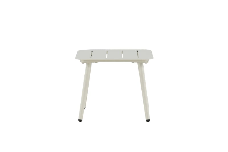 Lina Sidebord 40 cm - Beige - Hagemøbler & utemiljø - Hagebord - Sidebord utendørs