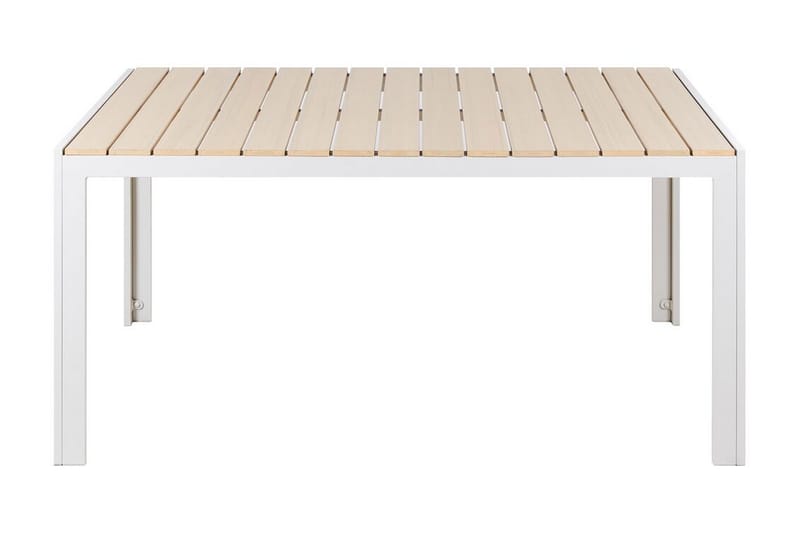 Spisebord Grosseto 150x90 cm - Beige/Hvit - Hagemøbler & utemiljø - Hagebord - Spisebord ute