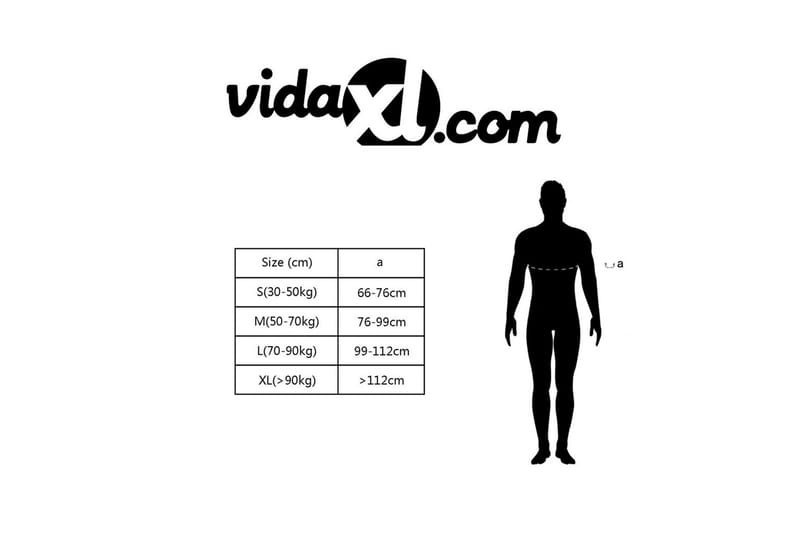 Flytevest 50 N 30-50 kg Rød - Hagemøbler & utemiljø - Hagebord - Spisebord ute