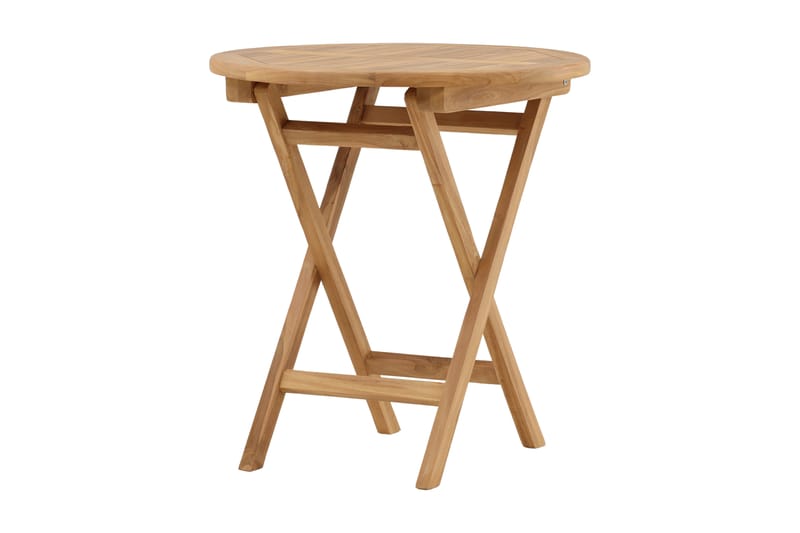 Kenya Cafébord Rund Ø70 cm - Beige - Hagemøbler & utemiljø - Hagebord - Spisebord ute