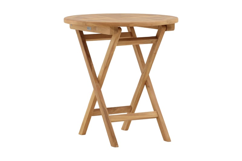 Kenya Cafébord Rund Ø70 cm - Beige - Hagemøbler & utemiljø - Hagebord - Spisebord ute