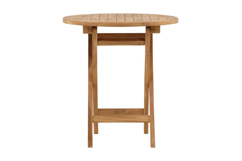 Kenya Cafébord Rund Ø70 cm - Beige - Hagemøbler & utemiljø - Hagebord - Spisebord ute