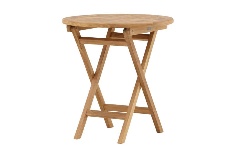 Kenya Cafébord Rund Ø70 cm - Beige - Hagemøbler & utemiljø - Hagebord - Spisebord ute