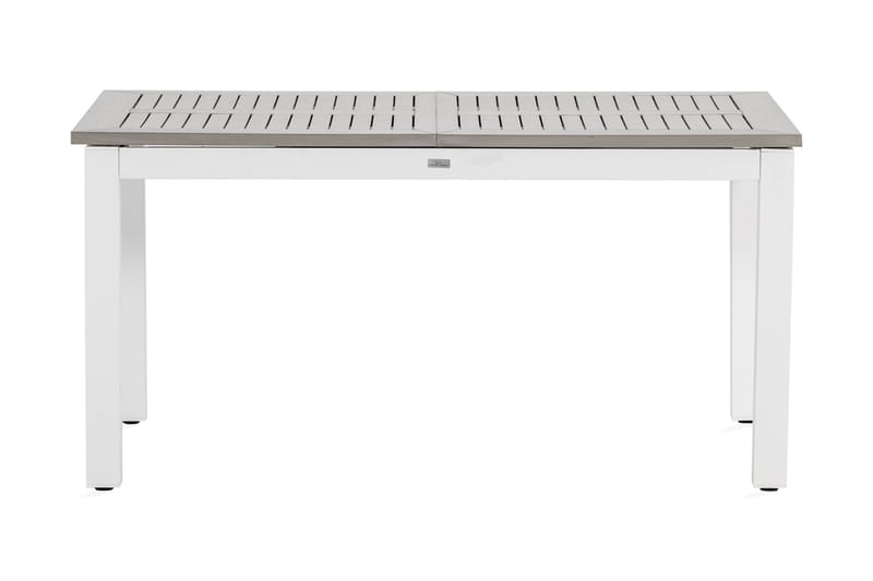 Spisebord Monaco Forlengningsbart 152-210x90 cm - Hvit - Spisebord ute