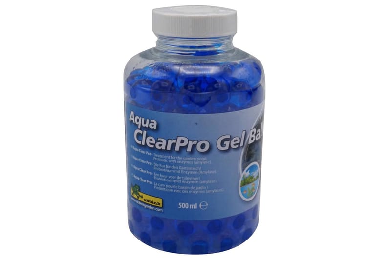 Ubbink Gelballer for vann Aqua ClearPro 500 ml - Hagemøbler & utemiljø - Hagedekorasjon & utemiljø - Dam & fontene