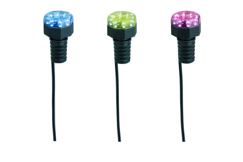 Ubbink Undervannslampe MiniBright 3x8 LED 1354019 - Hagemøbler & utemiljø - Hagedekorasjon & utemiljø - Dam & fontene