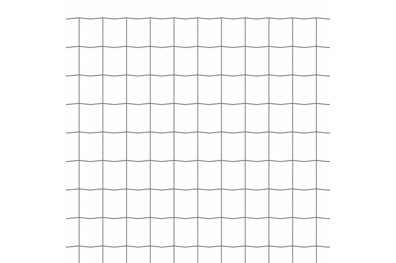 Euro gjerde stål 10x0,8 m grå - Hagemøbler & utemiljø - Hagedekorasjon & utemiljø - Gjerder & Grinder