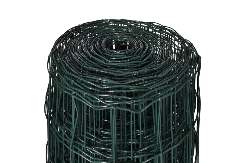 Euro gjerde stål 25 x 0,8 m grønn - Hagemøbler & utemiljø - Hagedekorasjon & utemiljø - Gjerder & Grinder