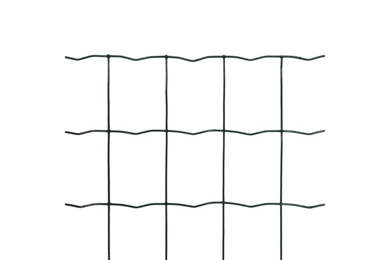 Euro gjerde stål 25 x 1,2 m grønn - Hagemøbler & utemiljø - Hagedekorasjon & utemiljø - Gjerder & Grinder