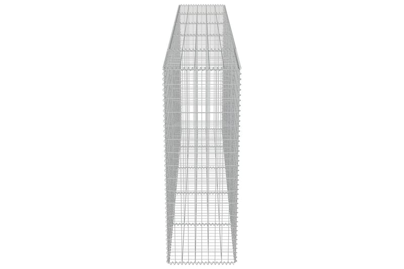 Gabion med topp- og bunnlokk galvanisert stål 300x50x150 cm - Hagemøbler & utemiljø - Hagedekorasjon & utemiljø - Gjerder & Grinder