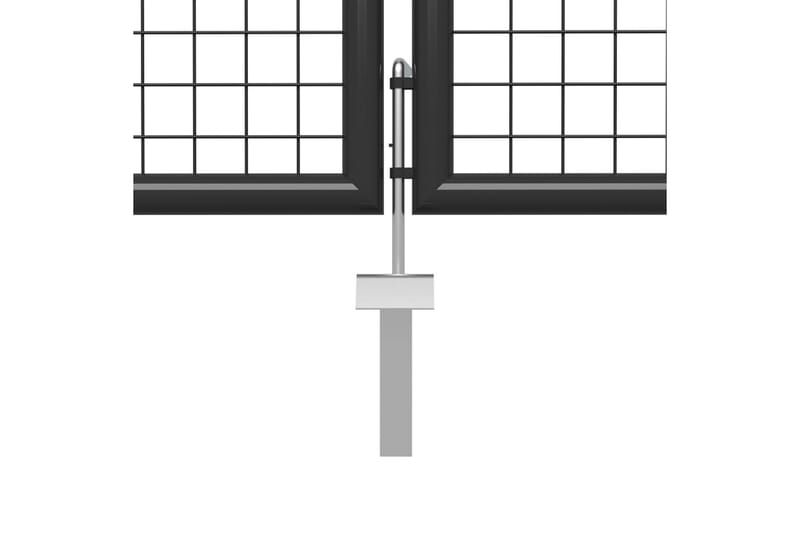 Hageport stål 350x150 cm antrasitt - Hagemøbler & utemiljø - Hagedekorasjon & utemiljø - Gjerder & Grinder