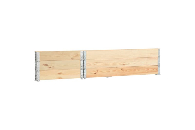 Pallekarmer 3 stk 50x150 cm heltre furu - Hagemøbler & utemiljø - Hagedekorasjon & utemiljø - Gjerder & Grinder