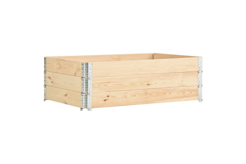 Pallekarmer 3 stk 50x150 cm heltre furu - Hagemøbler & utemiljø - Hagedekorasjon & utemiljø - Gjerder & Grinder