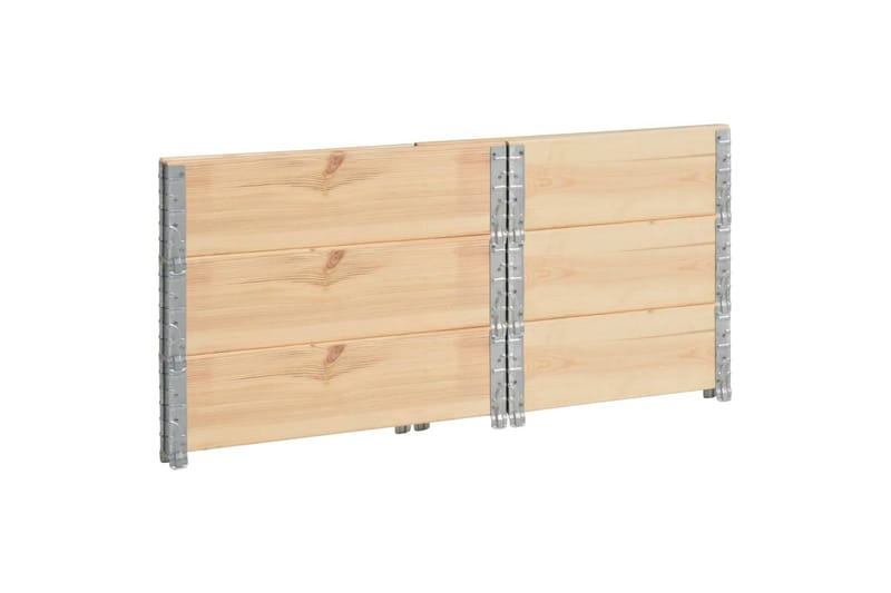 Pallekarmer 3 stk 60x80 cm heltre furu - Hagemøbler & utemiljø - Hagedekorasjon & utemiljø - Gjerder & Grinder