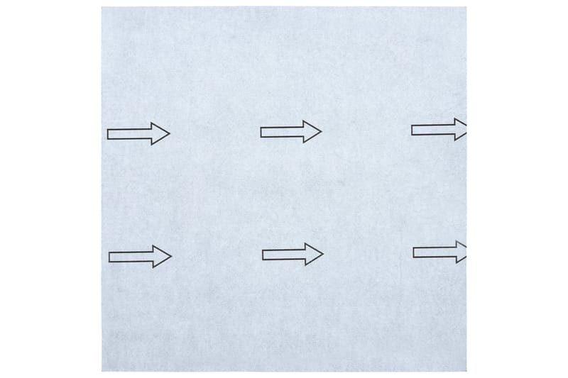 Selvklebende gulvplanker 55 stk PVC 5,11 m² kremhvit - Krem - Hagemøbler & utemiljø - Hagedekorasjon & utemiljø - Terrassebord