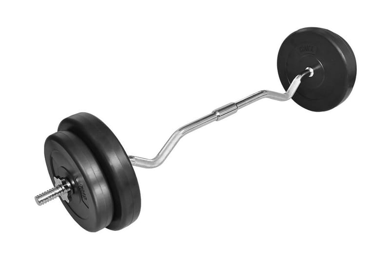 Curl-stang med vekter 30 kg - Hagemøbler & utemiljø - Hagegruppe - Spisegrupper hage