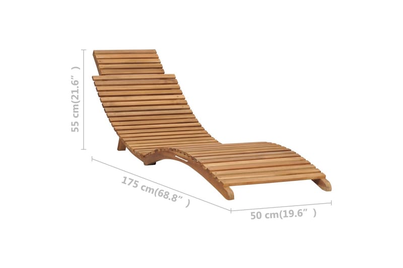 Sammenleggbar hagesofagruppe heltre teak - Brun - Hagemøbler & utemiljø - Loungemøbler - Loungegrupper