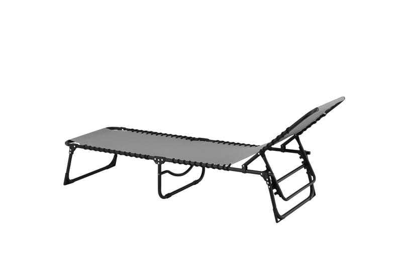 Solstol Majken 60x190 cm Grå - Hagemøbler & utemiljø - Stoler & Lenestoler - Solstoler