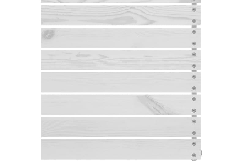 Hagesofagruppe 9 deler hvit heltre furu - Hvit - Hagemøbler & utemiljø - Loungemøbler - Loungegrupper