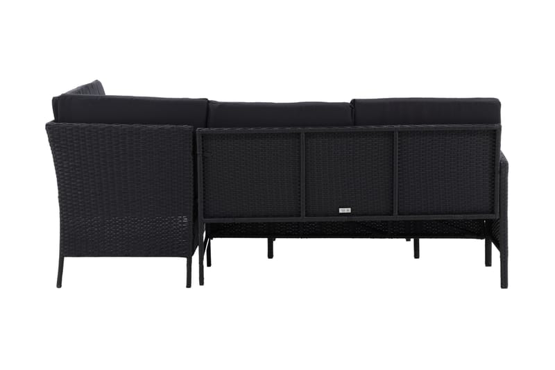 Knock Hjørnesofa - Svart - Hagemøbler & utemiljø - Loungemøbler - Loungegrupper