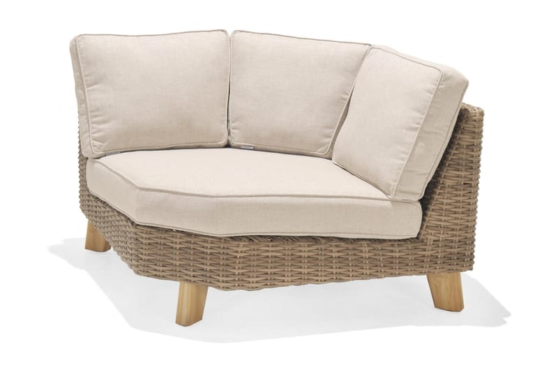 Loungegruppe Bahamas 5-seter - Beige - Hagemøbler & utemiljø - Loungemøbler - Loungegrupper