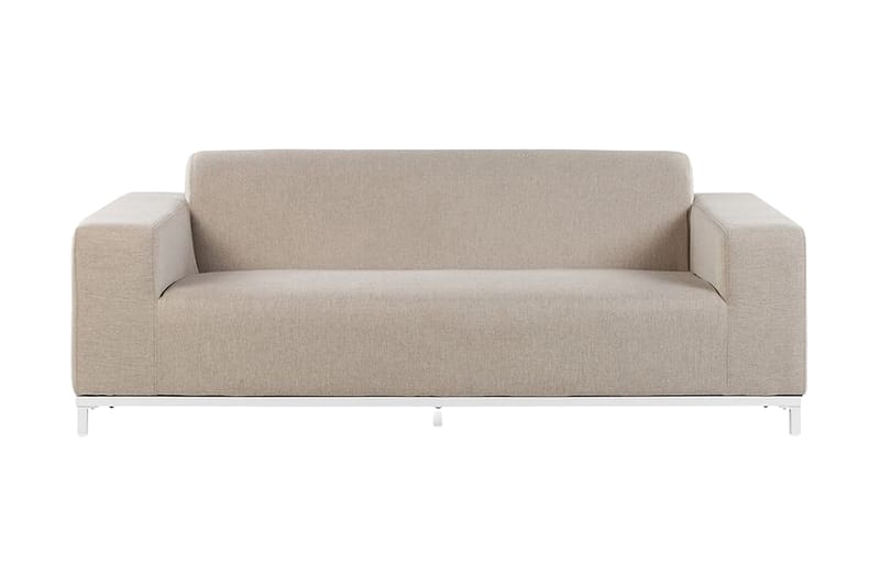 Loungegruppe Hughen 5-seters - Beige - Hagemøbler & utemiljø - Loungemøbler - Loungegrupper