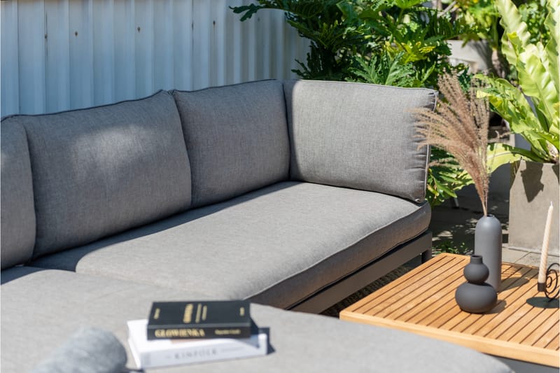 Loungegruppe Panjin 4-seter Svart - Lifestyle Garden - Loungegrupper - Sofagruppe utendørs