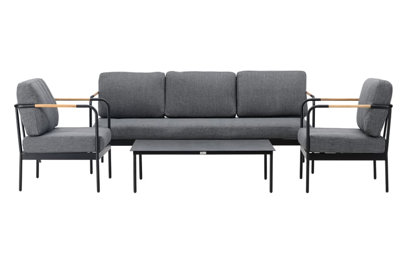 Pehnna Sofa Gruppe 5-seter - Svart - Hagemøbler & utemiljø - Loungemøbler - Loungegrupper