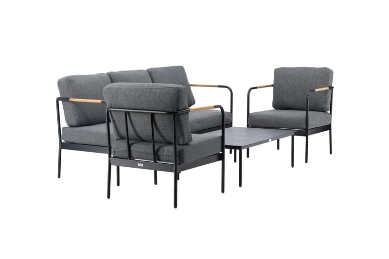 Pehnna Sofa Gruppe 5-seter - Svart - Hagemøbler & utemiljø - Loungemøbler - Loungegrupper