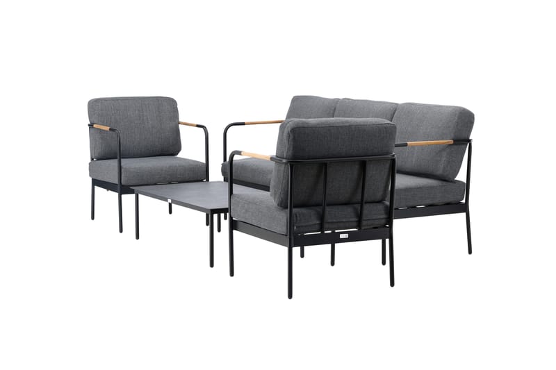 Pehnna Sofa Gruppe 5-seter - Svart - Hagemøbler & utemiljø - Loungemøbler - Loungegrupper