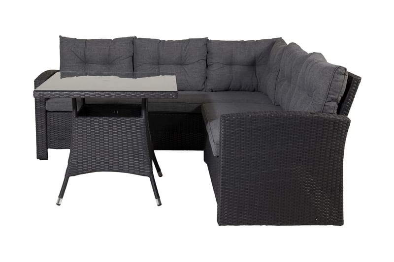 Hjørnesofa Watford Svart - Venture Home - Utesofa - Loungesofaer