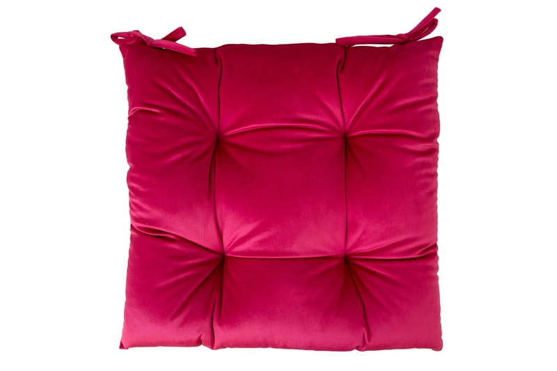 Sittepute Velvet 40x40 cm Rosa - Hagemøbler & utemiljø - Puter - Hagepute ute