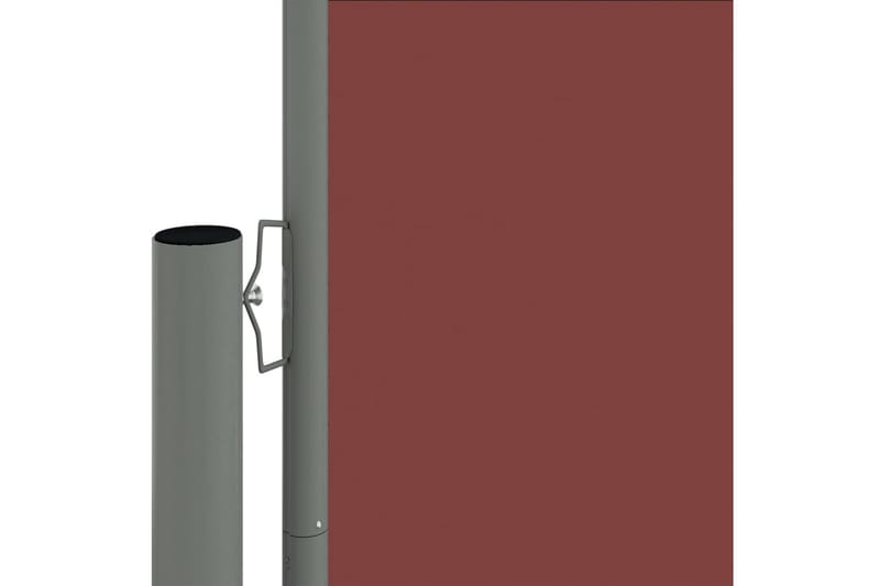 Uttrekkbar sidemarkise 140x600 cm brun - Brun - Sidemarkise - Markiser