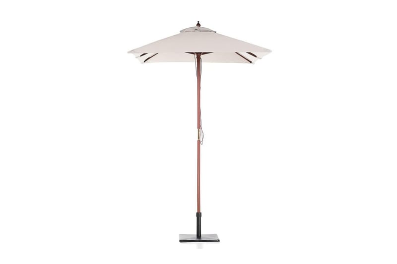 Parasoll Flamenco 244 cm - Beige - Hagemøbler & utemiljø - Solbeskyttelse - Parasoller