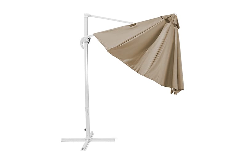 Parasoll Savona 240 cm - Beige - Hagemøbler & utemiljø - Solbeskyttelse - Parasoller