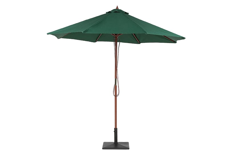 Parasoll Toscana 254 cm - Grønn - Hagemøbler & utemiljø - Solbeskyttelse - Parasoller