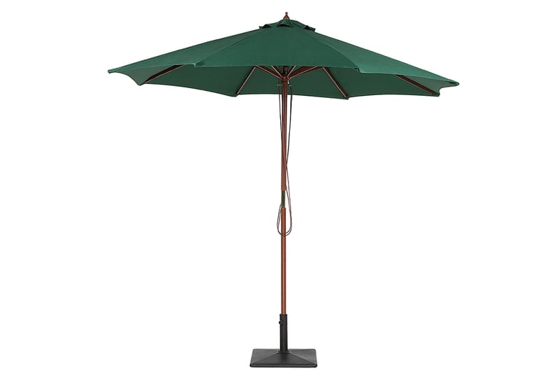 Parasoll Toscana 254 cm - Grønn - Hagemøbler & utemiljø - Solbeskyttelse - Parasoller