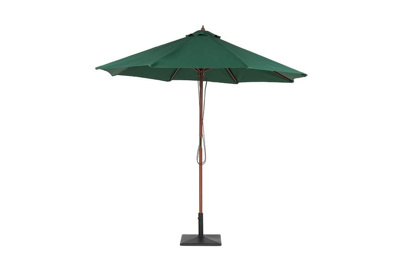 Parasoll Toscana 254 cm - Grønn - Hagemøbler & utemiljø - Solbeskyttelse - Parasoller