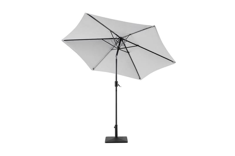 Parasoll Varese Ii 230 cm - Grå - Hagemøbler & utemiljø - Solbeskyttelse - Parasoller