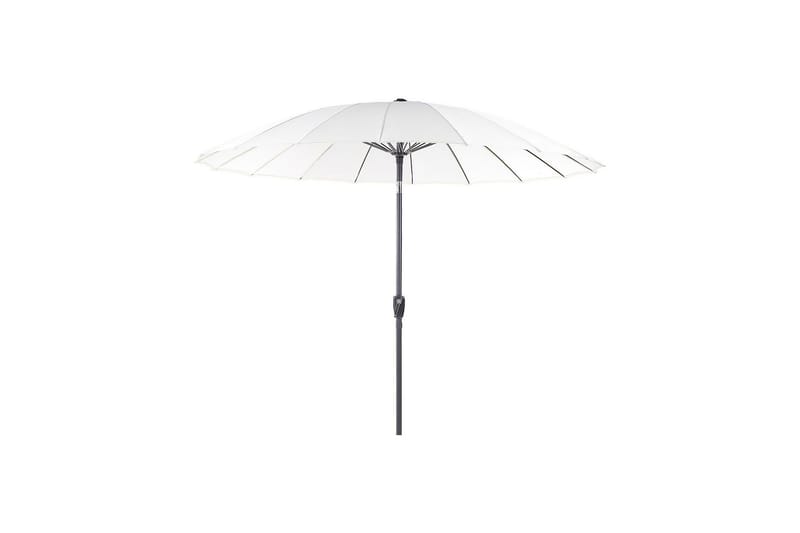 Parasolll Faenza 255 cm - Beige/Sort - Hagemøbler & utemiljø - Solbeskyttelse - Parasoller