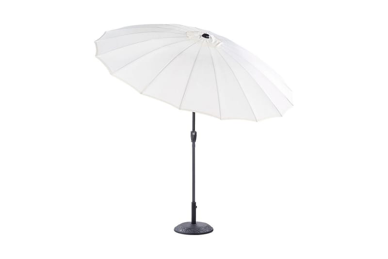 Parasolll Faenza 255 cm - Beige/Sort - Hagemøbler & utemiljø - Solbeskyttelse - Parasoller