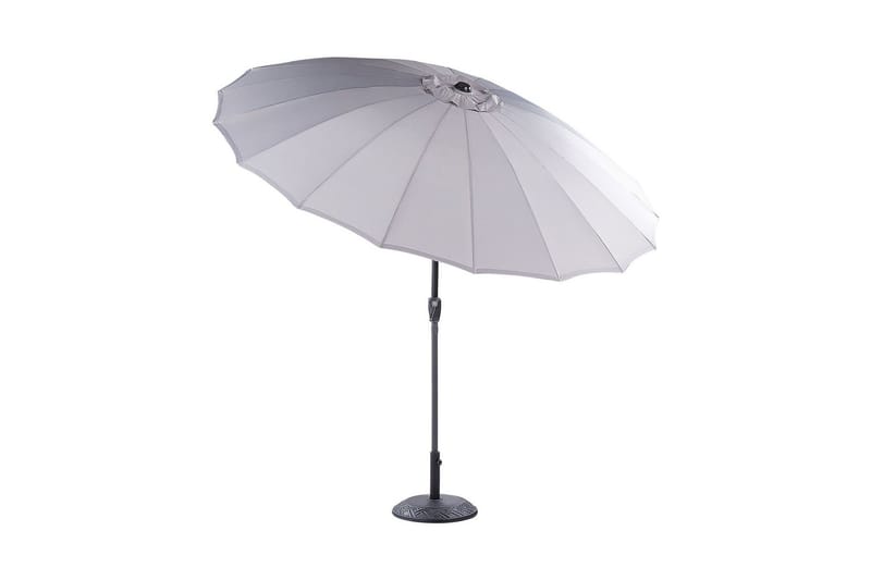 Parasolll Faenza 255 cm - Svart/Grå - Hagemøbler & utemiljø - Solbeskyttelse - Parasoller