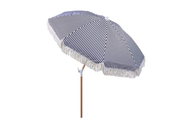 Parasolll Teulon 150 cm - Svart Og Hvit - Hagemøbler & utemiljø - Solbeskyttelse - Parasoller