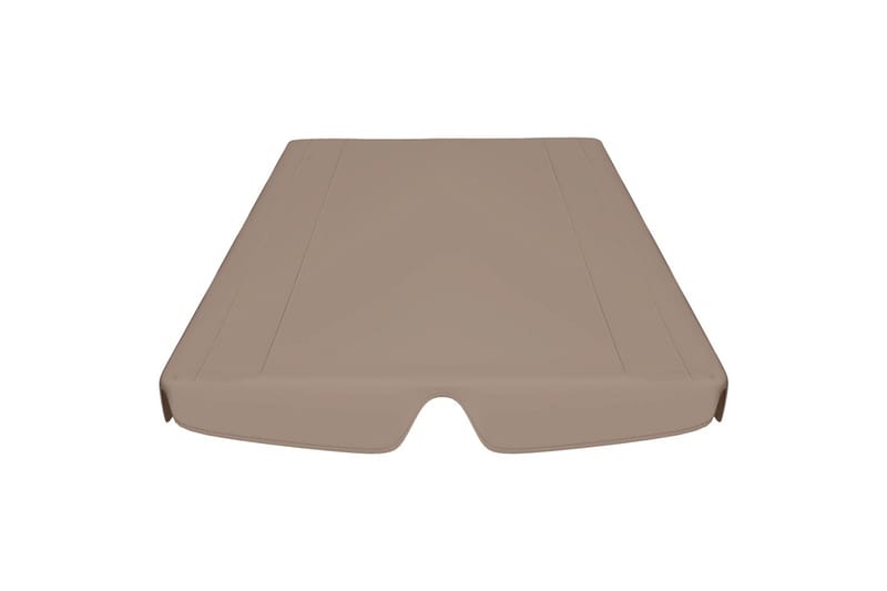 Erstatningsbaldakin hagehuske 150/130x70/105cm 270g/m² - Taupe - Hagemøbler & utemiljø - Solbeskyttelse - Paviljong - Paviljongtak